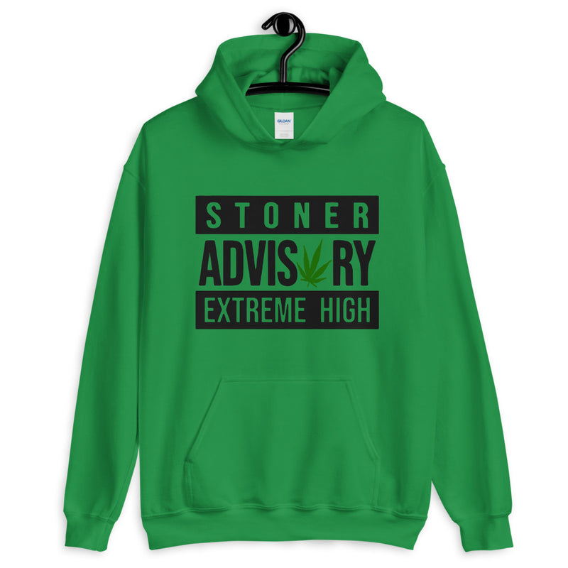 Stoner Advisory Extreme High 'Music Label-Funny-Dank Graphic-Stoner Gift-weed-unisex-710-Cannabis Smoker-420-Medical Marijuana-Mary Jane-THC