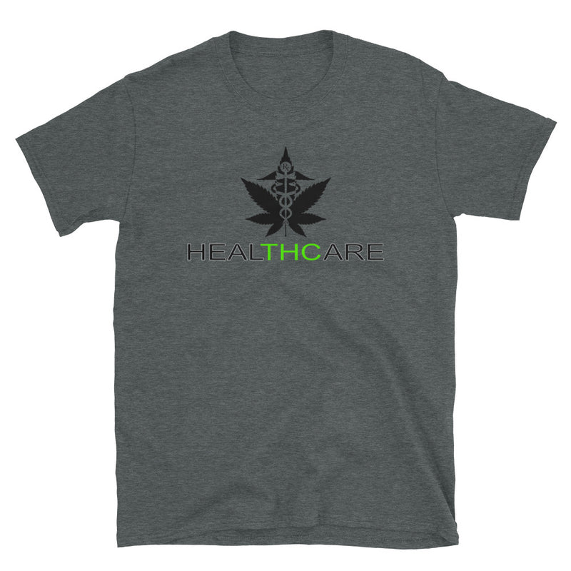 healTHCare Medical Short-Sleeve Unisex T-Shirt-Stoner Gifts-weed t-shirts-unisex-funny-Cannabis-420 Shirt-Medical Marijuana-Mary Jane