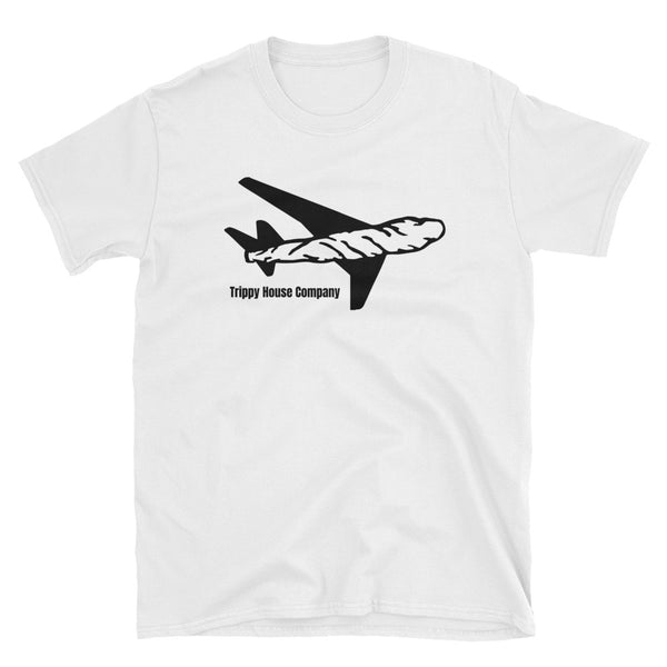 Paper Plane weed joint t-shirt