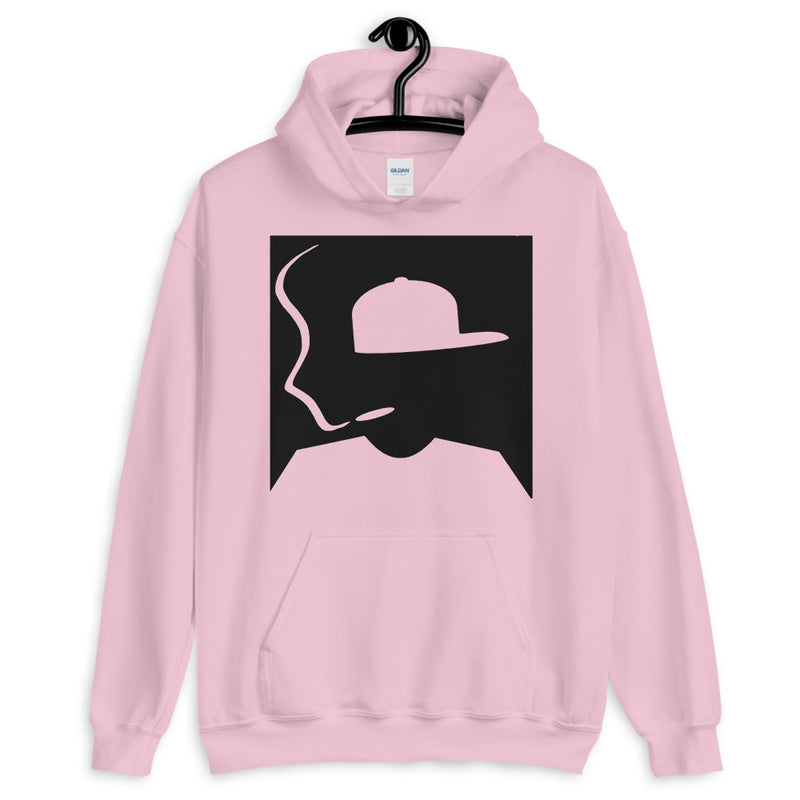 Dope Smoke Silhouette Unisex Hoodie-Stoner Gifts-weed t-shirts-unisex-710-Cannabis Smoker-420 Shirt-Medical Marijuana-Mary Jane-herb-CBD-THC