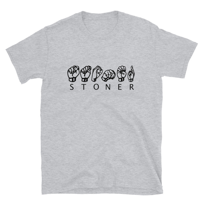 STONER Graphic T-shirt-Stoner Gifts-Weed T-shirts-Unisex-Funny-Cannabis-Stoner Tee-420 Shirt-Medical Marijuana-Mary Jane-THC-CBD