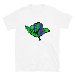 Chill Cannabis Leaf Short-Sleeve Unisex T-Shirt-Stoner Gift-Good vibes only-Surfer-Hippie-Beach Bum-THC CBD-Cannabis Tee-Funny Graphic-420