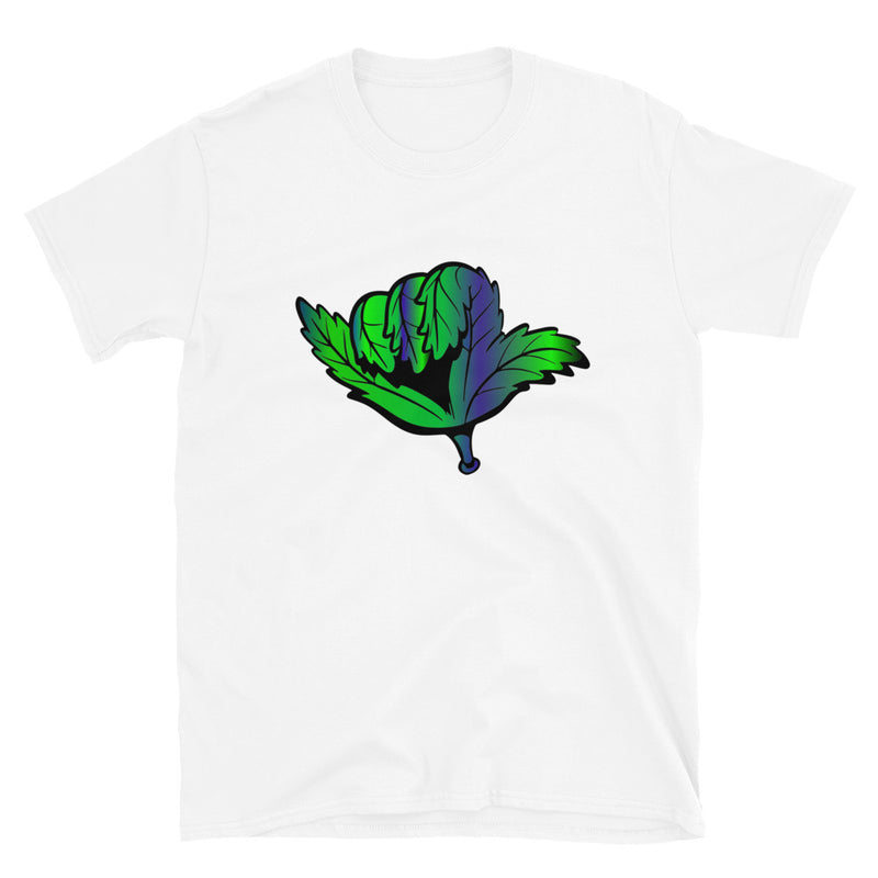 Chill Cannabis Leaf Short-Sleeve Unisex T-Shirt-Stoner Gift-Good vibes only-Surfer-Hippie-Beach Bum-THC CBD-Cannabis Tee-Funny Graphic-420