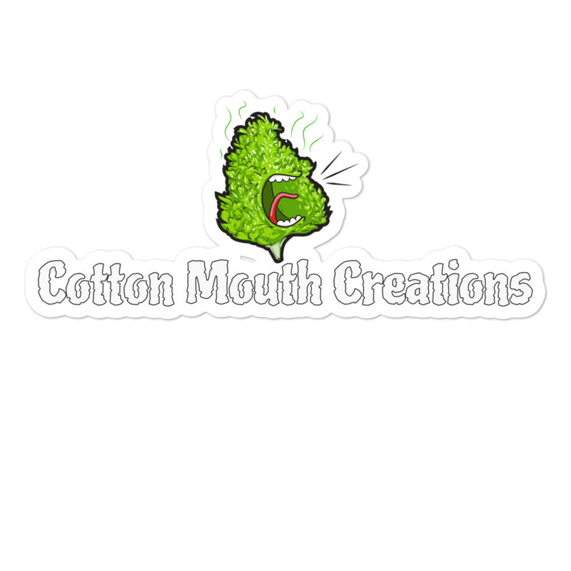 Cotton Mouth Creation Slap Sticker