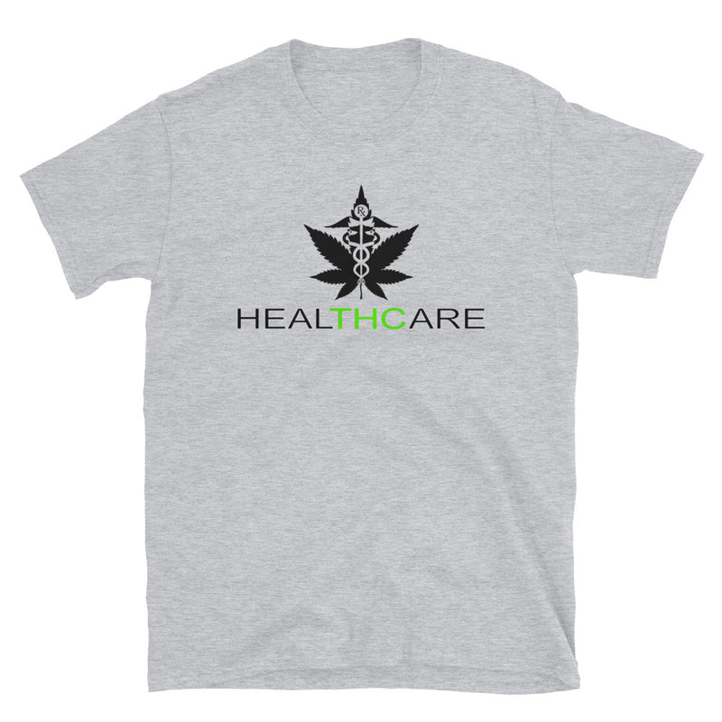 healTHCare Medical Short-Sleeve Unisex T-Shirt-Stoner Gifts-weed t-shirts-unisex-funny-Cannabis-420 Shirt-Medical Marijuana-Mary Jane