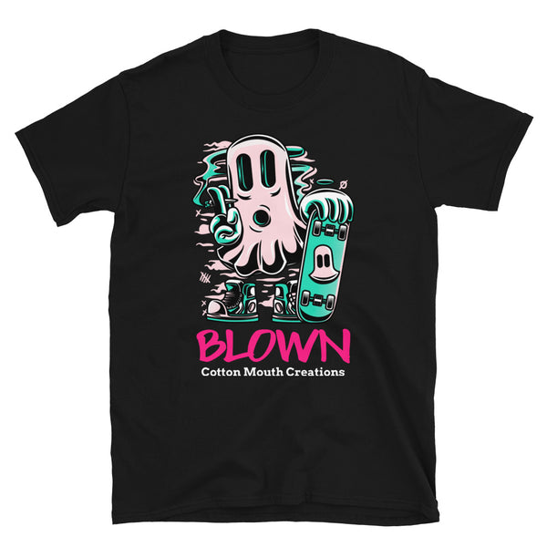 Blown Sk8 Ghost Short-Sleeve Unisex T-Shirt