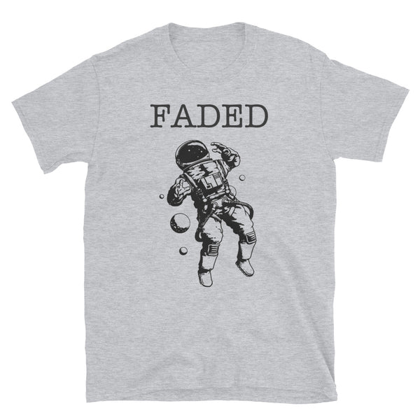 FADED Graphic T-shirt-Stoner Gifts-Weed T-shirts-Unisex-Funny-Cannabis-Stoner Tee-420 Shirt-Medical Marijuana-Mary Jane-THC-CBD