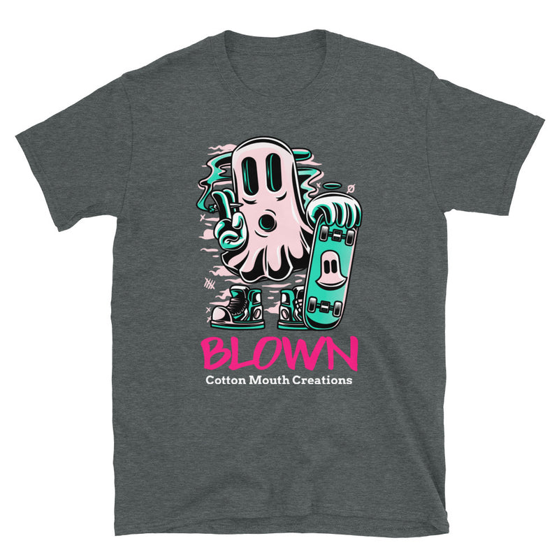 Blown Sk8 Ghost Short-Sleeve Unisex T-Shirt