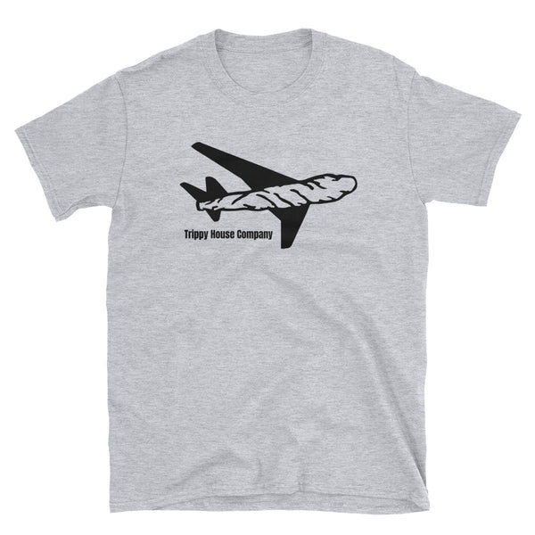 Paper Plane weed joint t-shirt