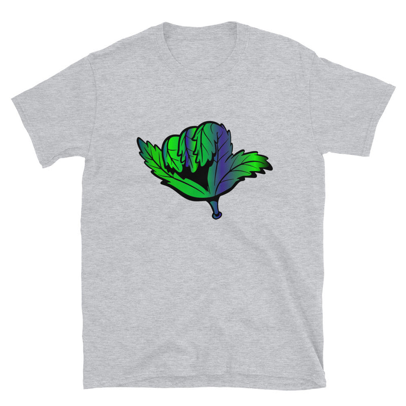 Chill Cannabis Leaf Short-Sleeve Unisex T-Shirt-Stoner Gift-Good vibes only-Surfer-Hippie-Beach Bum-THC CBD-Cannabis Tee-Funny Graphic-420