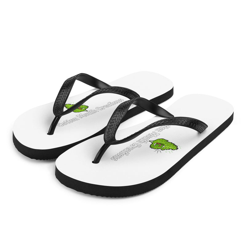 Cotton Mouth Creation Nug Flip-Flops Graphic, Funny Flip Flops, Unisex, Sandals, Cannabis, Marijuana, Mary Jane, 420, Stoner, Smoker, Summer