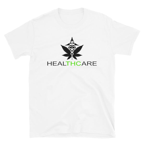 healTHCare Medical Short-Sleeve Unisex T-Shirt-Stoner Gifts-weed t-shirts-unisex-funny-Cannabis-420 Shirt-Medical Marijuana-Mary Jane