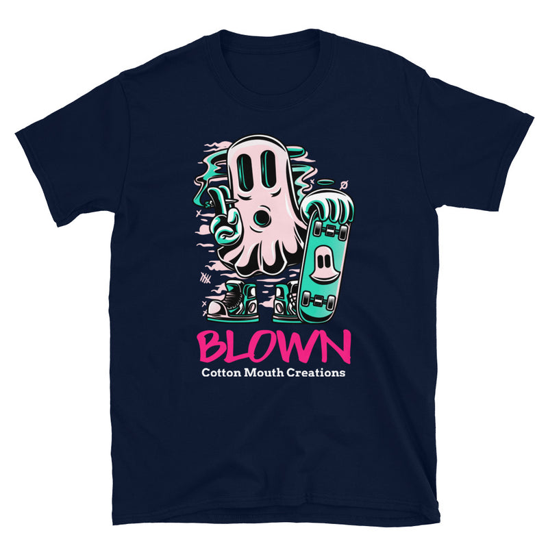 Blown Sk8 Ghost Short-Sleeve Unisex T-Shirt